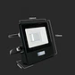 Projetor LED 10W 6500K sensor PIR, Chip Samsung, 1m cabo Corpo Preto IP65 V-TAC - Thumbnail 4