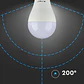 Lâmpada LED Plastic 17W E27 A65 200° V-TAC - Thumbnail 4