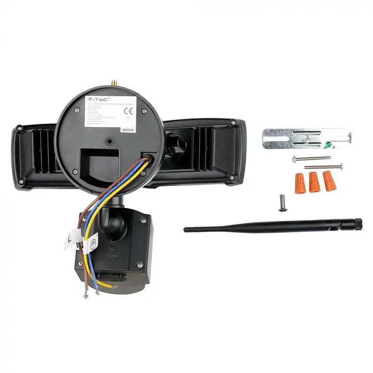 Projetor LED 18W c/WIFI sensor câmara Preto V-TAC 4