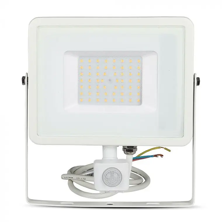 Projetor LED Chip Samsung c/sensor 50W 4000K Branco V-TAC 2