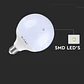 Lâmpada LED Plastic Chip Samsung 22W E27 G120 V-TAC - Thumbnail 4