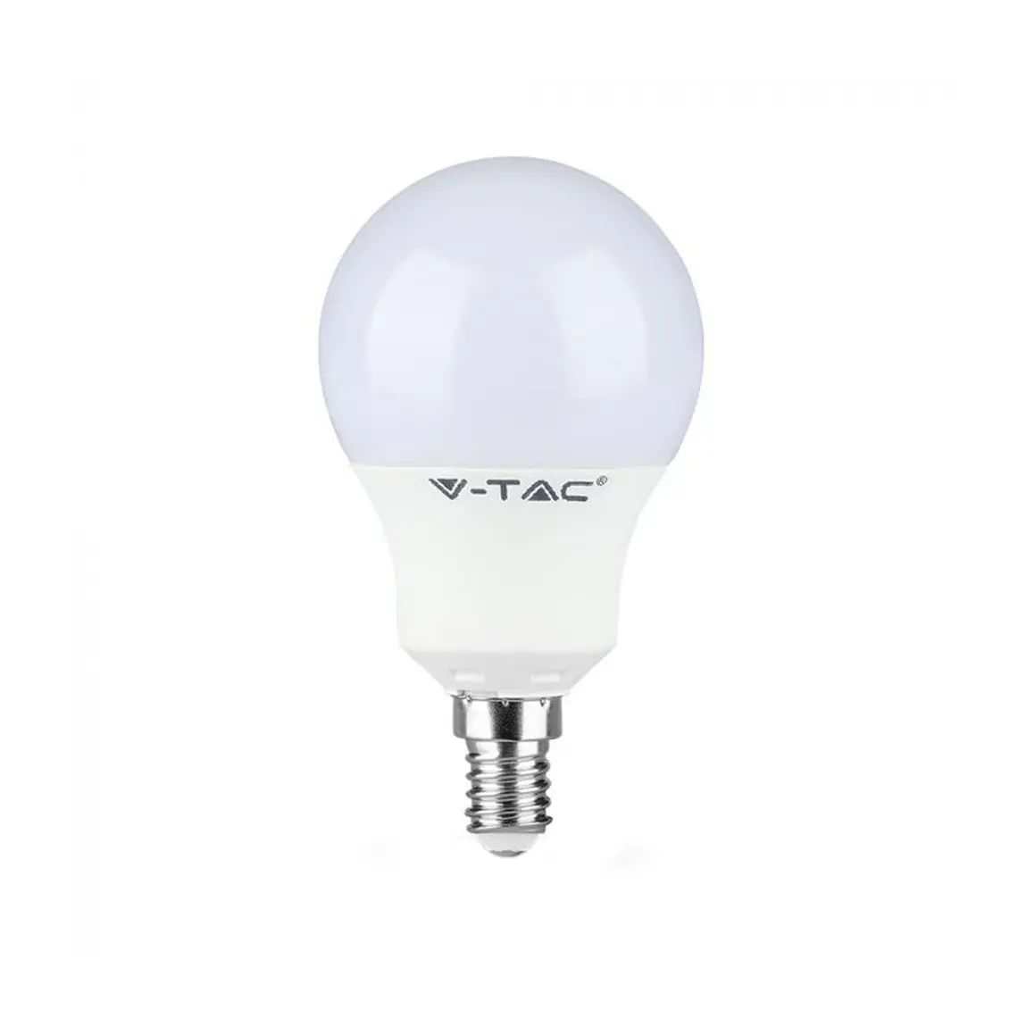 Lâmpada LED Plastic Chip Samsung 8.5W 4000K E14 A60 V-TAC 1