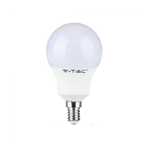 Lâmpada LED Plastic Chip Samsung 8.5W 4000K E14 A60 V-TAC
