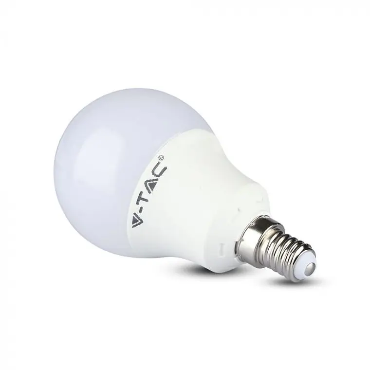 Lâmpada LED Plastic Chip Samsung 8.5W 4000K E14 A60 V-TAC 2