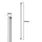 Lâmpada Tubo LED Vidro T8 9W 600mm V-TAC - Thumbnail 3