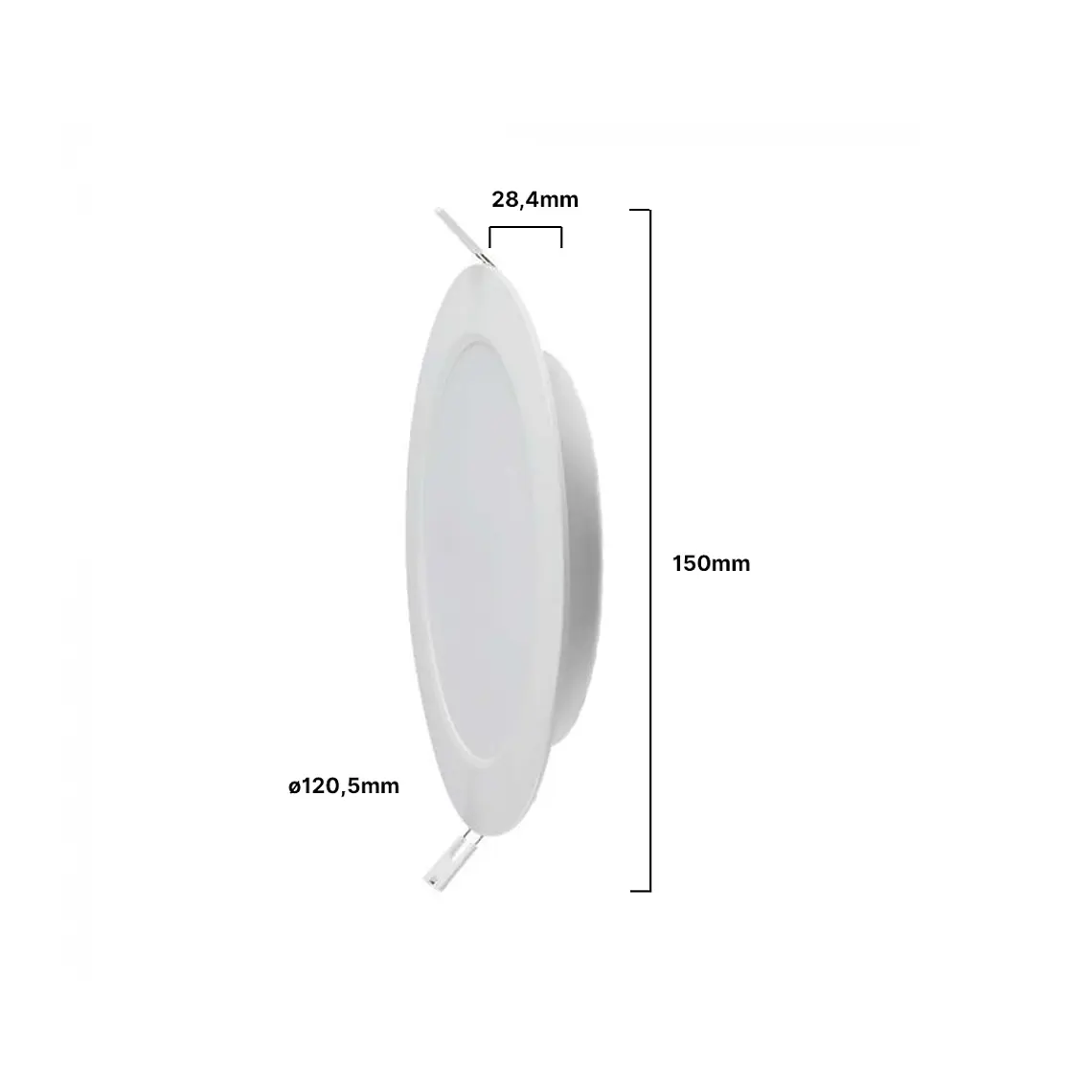 Downlight de encastrar redondo 6W V-TAC 2