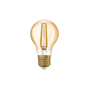Lâmpada Vintage 1906 Classic A 63 Filament 7.5W 824 E27 Gold Ledvance