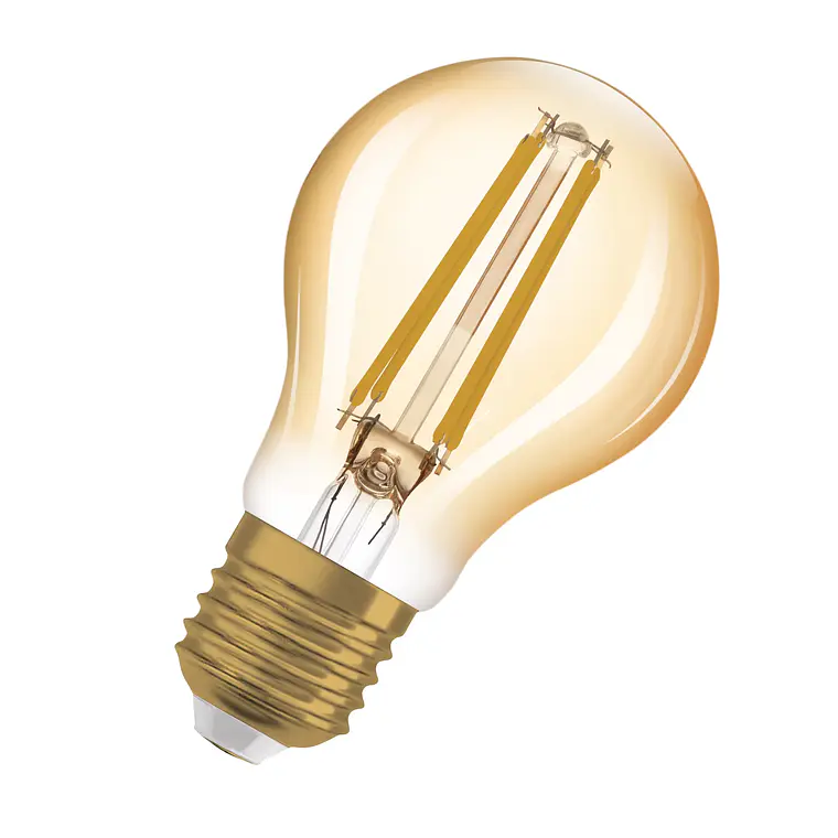 Lâmpada Vintage 1906 Classic A 63 Filament 7.5W 824 E27 Gold Ledvance 2