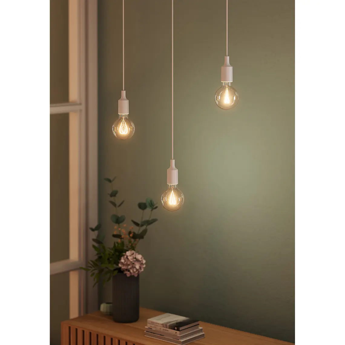 Lâmpada Vintage 1906 Globe 95 60 Filamento Coração DIM 7.2W 927 E27 Clear Ledvance 4