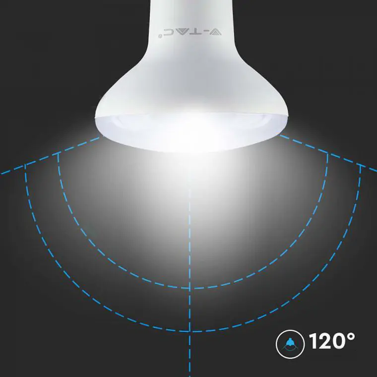 Lâmpada LED Chip Samsung 10W E27 R80 V-TAC 5
