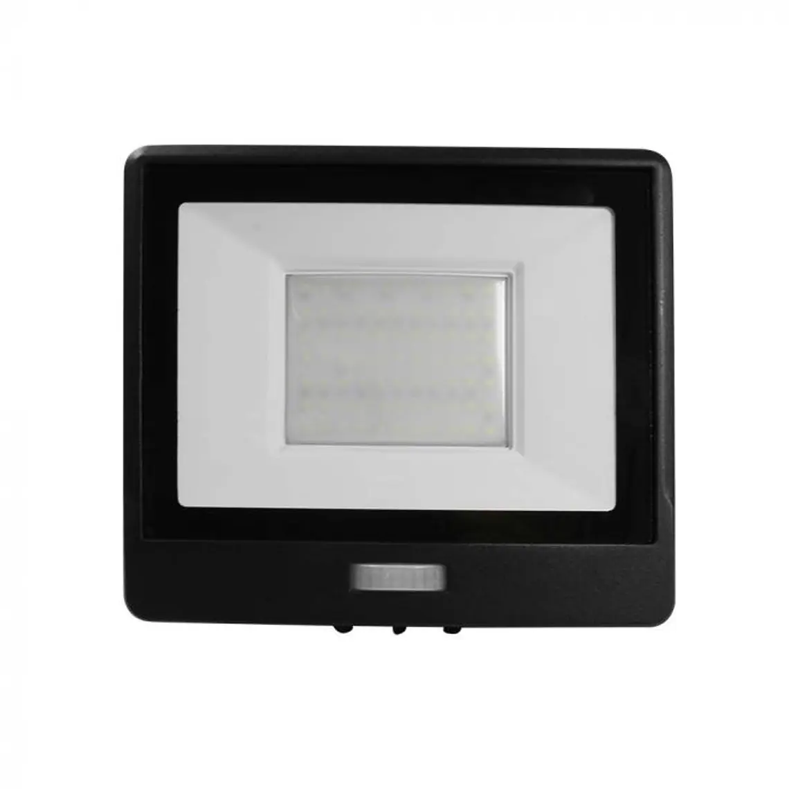 Projetor LED 50W c/sensor PIR Samsung Chip, 1m de cabo Corpo Preto V-TAC 1