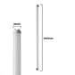 Lâmpada Tubo Vidro LED T8 20W 1500mm V-TAC - Thumbnail 4
