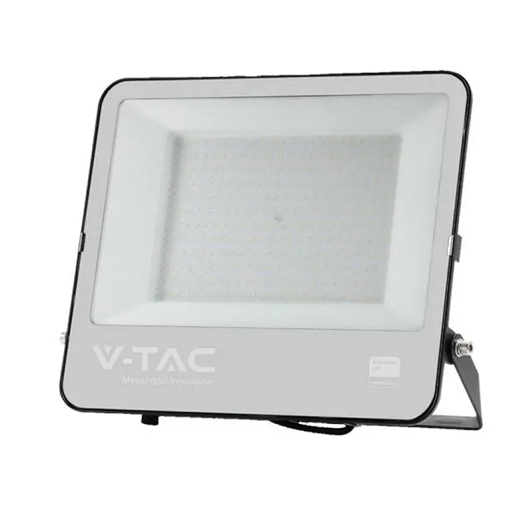 Projetor LED Chip Samsung 200W 6500K Corpo Preto/Vidro Cinzento V-TAC 1