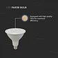 Lâmpada LED 12.8W E27 PAR38 V-TAC - Thumbnail 4