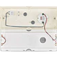 Aplique Ledinaire Rectangular WL055V LED6S/840 PSR MDU WH Philips - Thumbnail 3