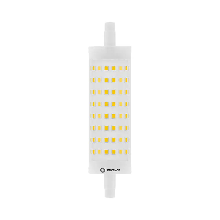 Lâmpada LED Line 118 125 DIM P 15W 827 R7s 300° Clear Ledvance 2