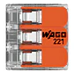 Ligador 221-413 3 ligações Wago - Thumbnail 6