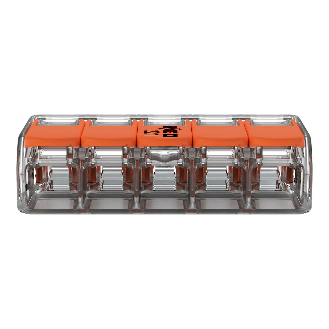 Ligador 221-415 5 ligações Wago 5