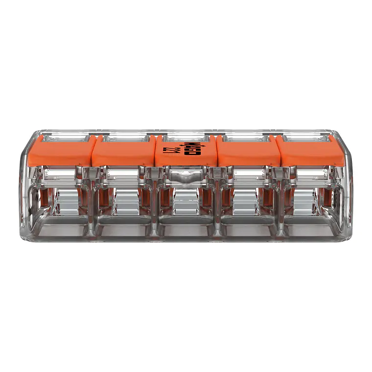 Ligador 221-415 5 ligações Wago 5