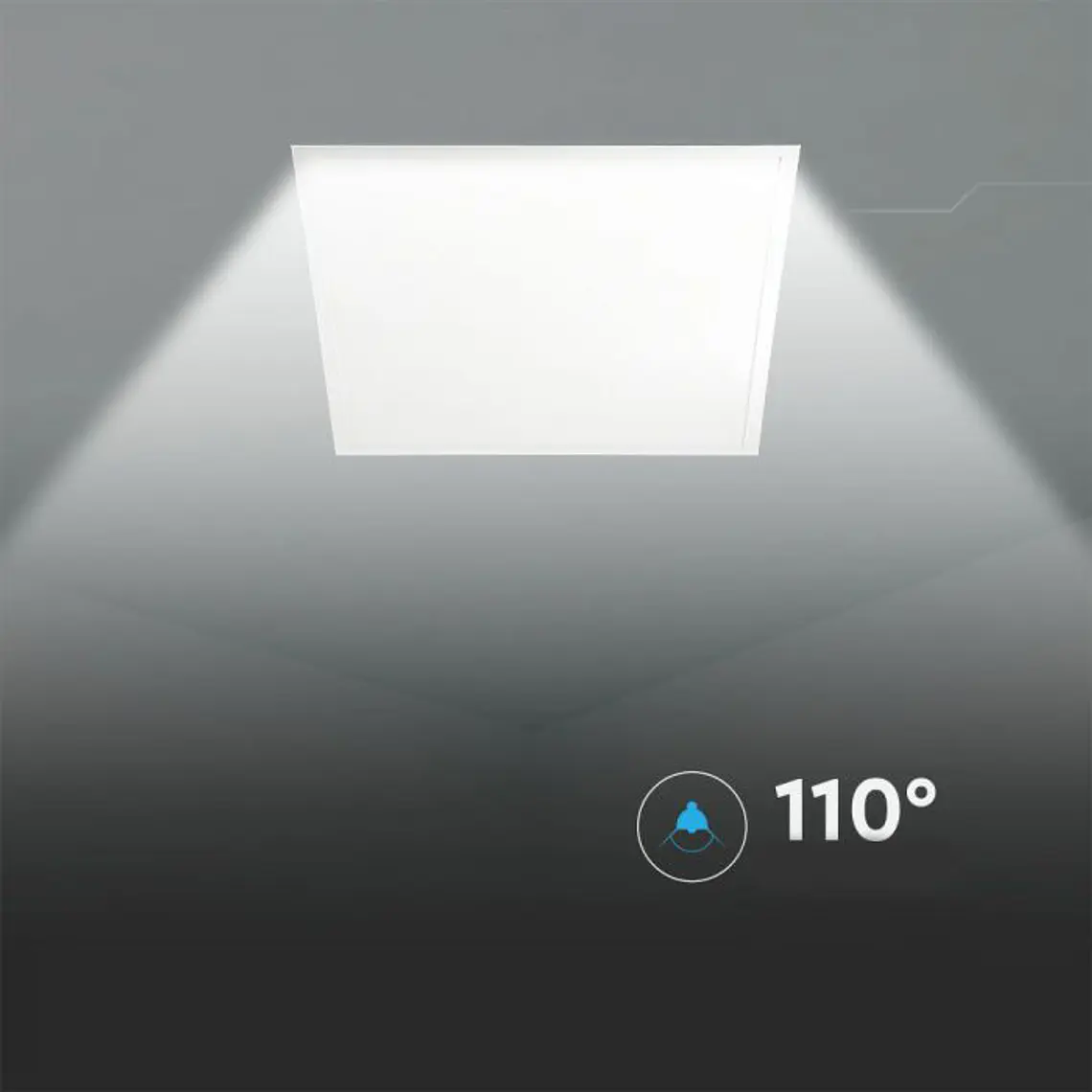 Painel Backlit LED 36W 600x600mm 120LM/W V-TAC 3