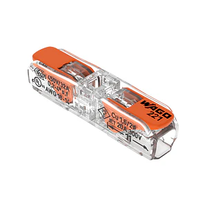 Ligador 221-2411 em linha Wago