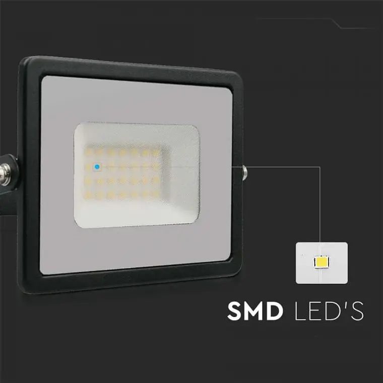 Projetor LED SMD 30W IP65 Preto V-TAC 5