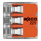 Ligador 221-613 3 ligações Wago - Thumbnail 6