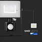 Projetor LED SMD Chip Samsung 30W 4000K Preto V-TAC - Thumbnail 5
