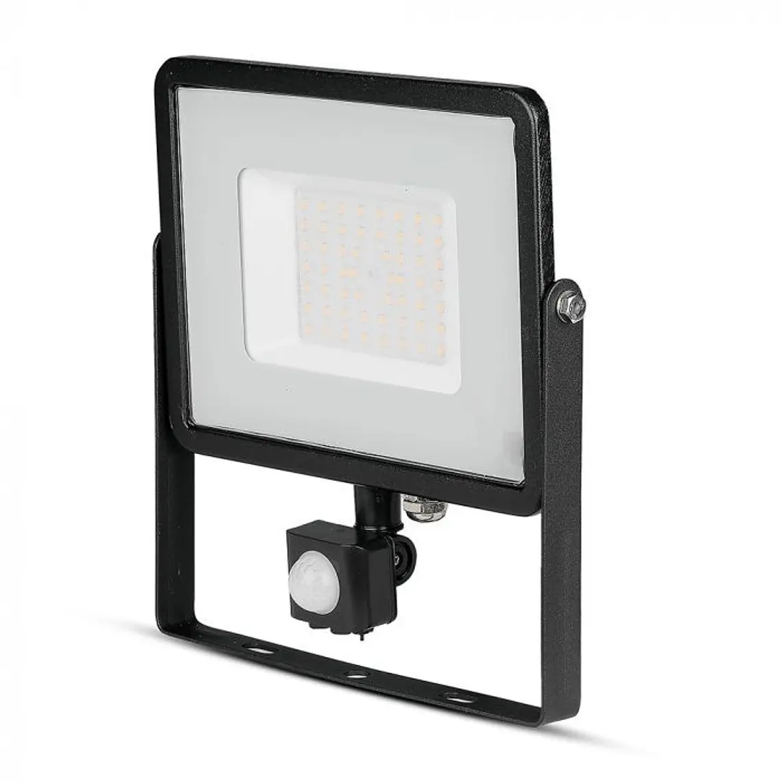 Projetor LED SMD Chip Samsung c/sensor PIR 50W corpo Preto V-TAC 1