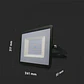 Projetor LED SMD E-Series 100W Corpo Preto V-TAC - Thumbnail 3
