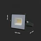 Projetor LED SMD 20W corpo Corpo Preto/Vidro Cinzento V-TAC - Thumbnail 3
