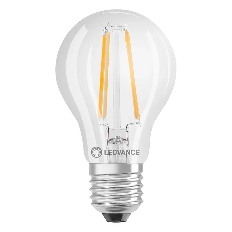Lâmpada LED Classic A 40 Filament DIM P 4.8W 827 Clear E27 Ledvance 2