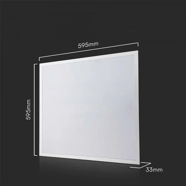 Painel Backlit LED de encastrar 600X600mm 36W 4000K 120LM/W c/Chip Samsung V-TAC 2