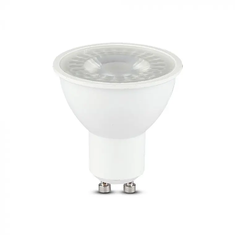 Lâmpada LED Plastic Spotlight Chip Samsung 7.5W 6500K GU10 38° V-TAC 2