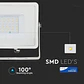 Projetor LED SMD Chip Samsung 30W 3000K Branco V-TAC - Thumbnail 6