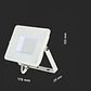 Projetor LED SMD Chip Samsung 30W 3000K Branco V-TAC - Thumbnail 7