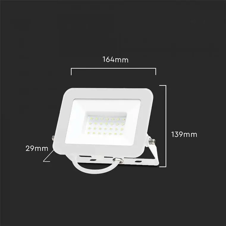 Projetor LED SMD Chip Samsung 30W 6500K Branco V-TAC 2