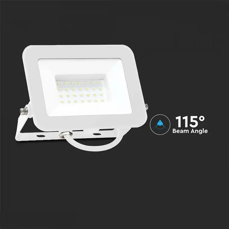 Projetor LED SMD Chip Samsung 30W 6500K Branco V-TAC 3