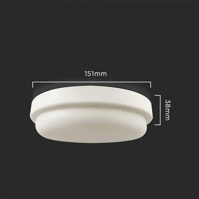 Bulkhead LED 12W 4000K V-TAC 2