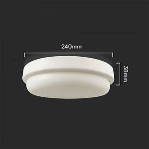 Bulkhead LED 24W 240mm 4000K IP54 V-TAC