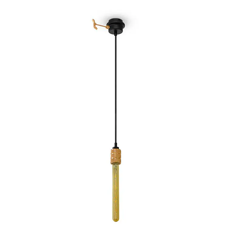 Pendente Alumínio Ouro/Rosa E27 V-TAC 2
