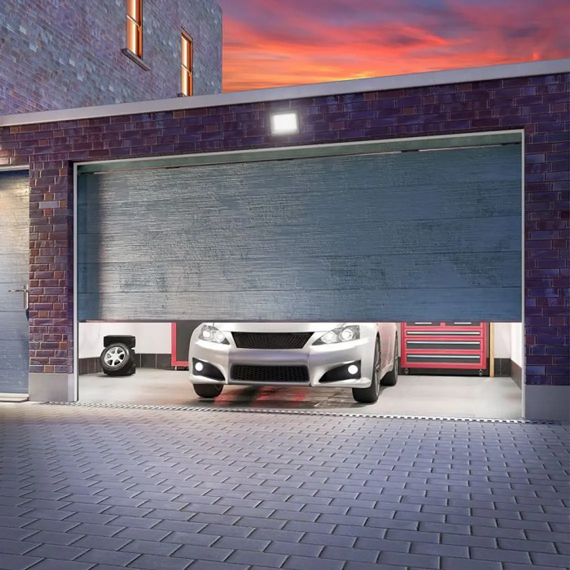 Projetor 30W LED 3IN1 GUN Corpo Cinza V-TAC 5