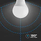 Lâmpada Smart 4.8W P45 E14 compatível c/Alexa e Google home RGB+WW+CW V-TAC - Thumbnail 4