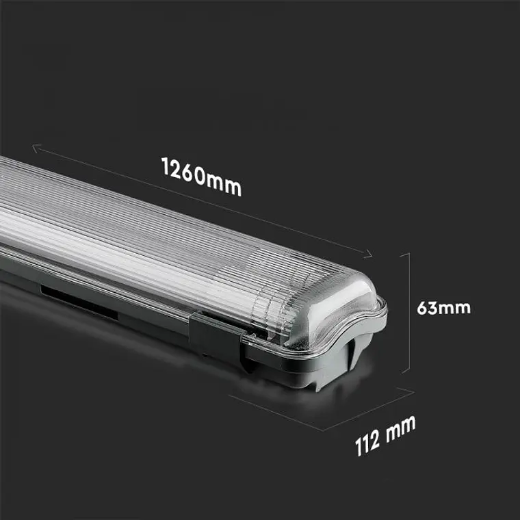 Armadura estanque 2x LED 18W 1200mm IP65 V-TAC 7