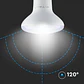 Lâmpada LED Chip Samsung R80 11W E27 V-TAC - Thumbnail 6
