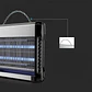 Eletrocutor anti-insetos 2X15W V-TAC - Thumbnail 4