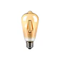 Lâmpada LED ST64 4W 2200K E27 âmbar V-TAC - Thumbnail 1