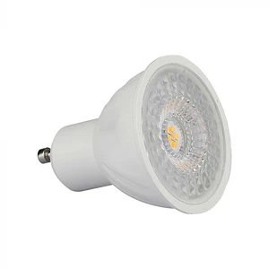 Lâmpada LED SMD Plastic Chip Samsung 6W 6500K GU10 38° V-TAC