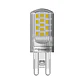 Lâmpada LED PIN 40 DIM P 4W 827 G9 300° Clear Ledvance - Thumbnail 2