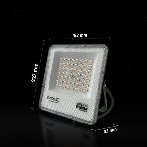 Projetor 50W LED Chip CREE CCT 3IN1 V-TAC